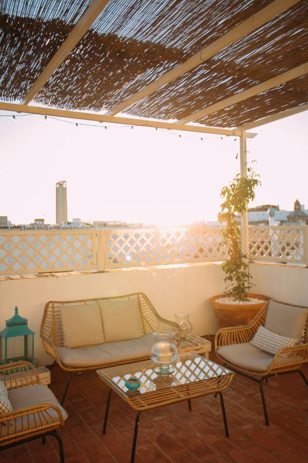 Ático con terraza en el centro de Sevilla Sevilha Exterior foto